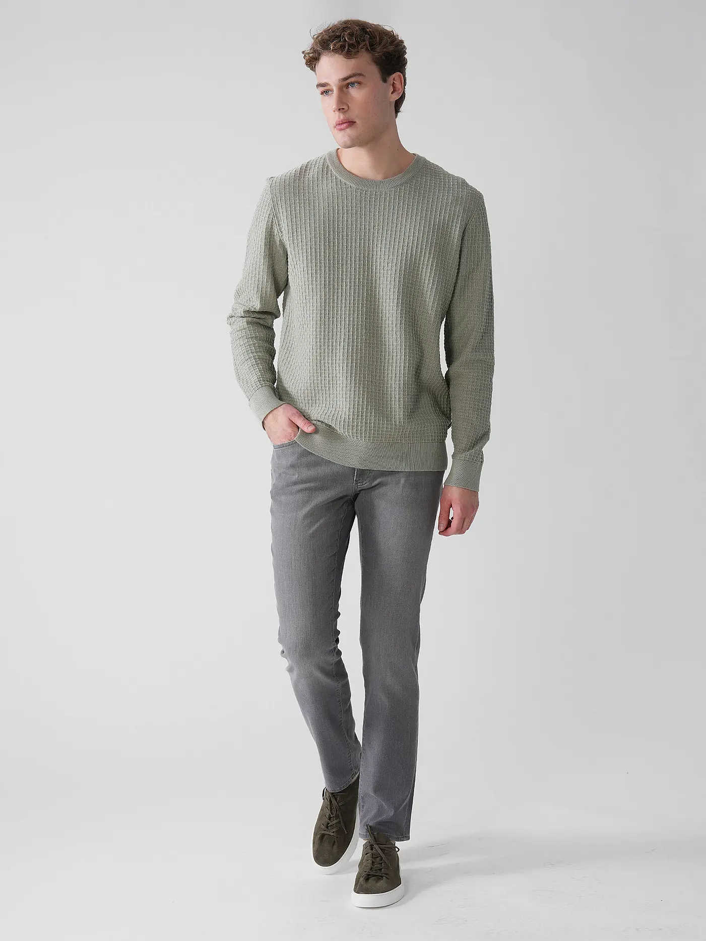 ARMEDANGELS | Pullover GRAANMO | hellgrün